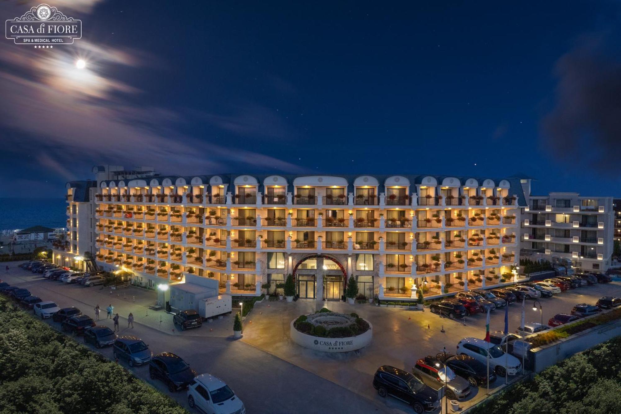 Casa Di Fiore Spa And Medical Hotel, Mineral Pools & Private Beach Кранево Екстер'єр фото